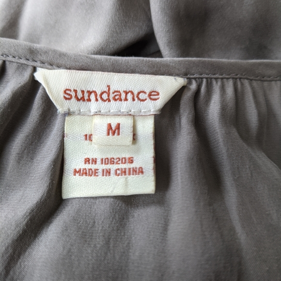 🔴SOLD🔴Sundanc 100% Silk Embroidered Bohemian Top - Picture 4 of 8